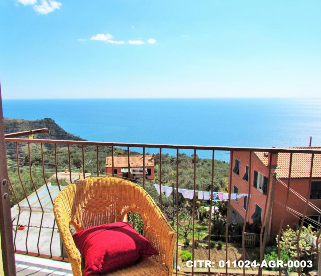 Creuza De Cinque Terre Apartment Volastra Eksteriør bilde